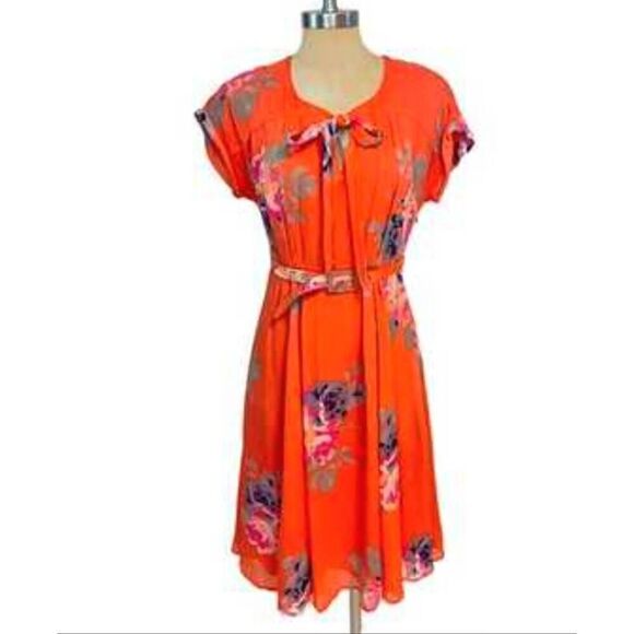 Boden Floral Fit & Flare Summer Dress 6 - Picture 10 of 10